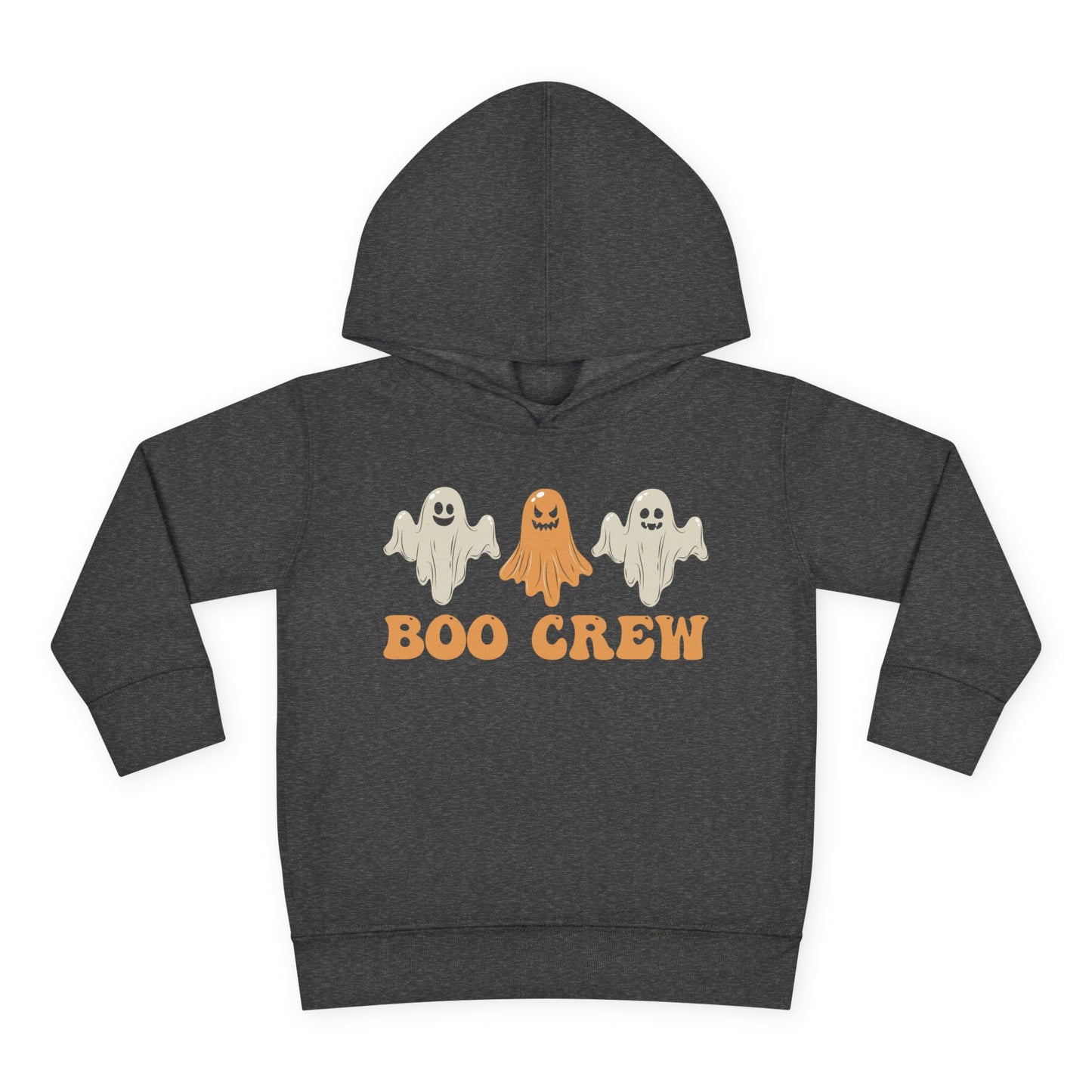 Boo Crew Friends Toddler Pullover Fleece Hoodie, Fall Gift for Kids, Halloween School Sweatshirt and Hoodie, Fall Toddler Hoodie