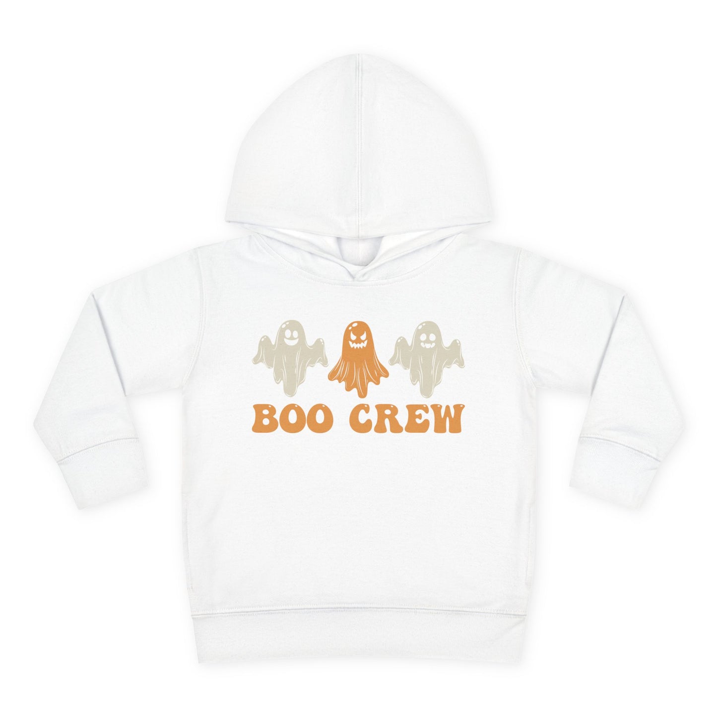 Boo Crew Friends Toddler Pullover Fleece Hoodie, Fall Gift for Kids, Halloween School Sweatshirt and Hoodie, Fall Toddler Hoodie