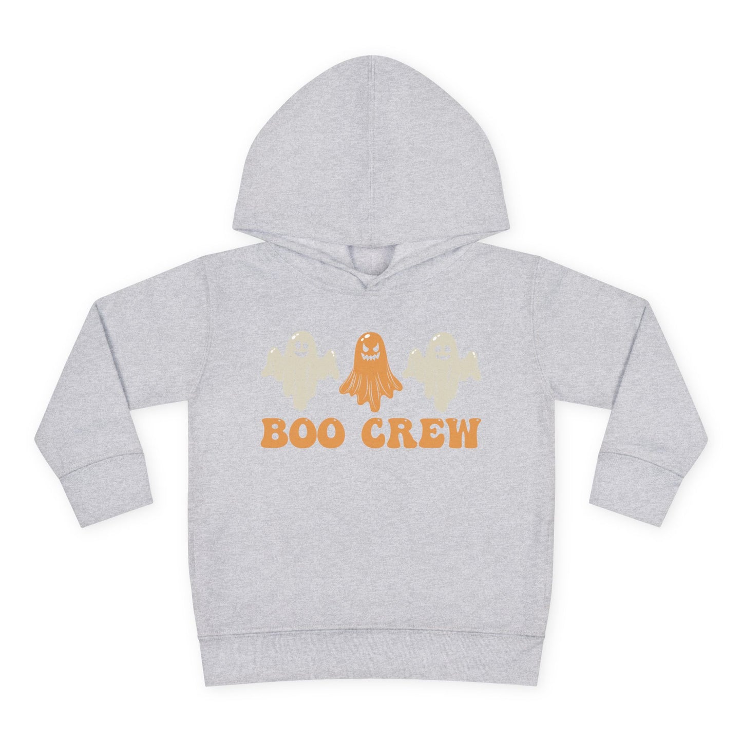 Boo Crew Friends Toddler Pullover Fleece Hoodie, Fall Gift for Kids, Halloween School Sweatshirt and Hoodie, Fall Toddler Hoodie