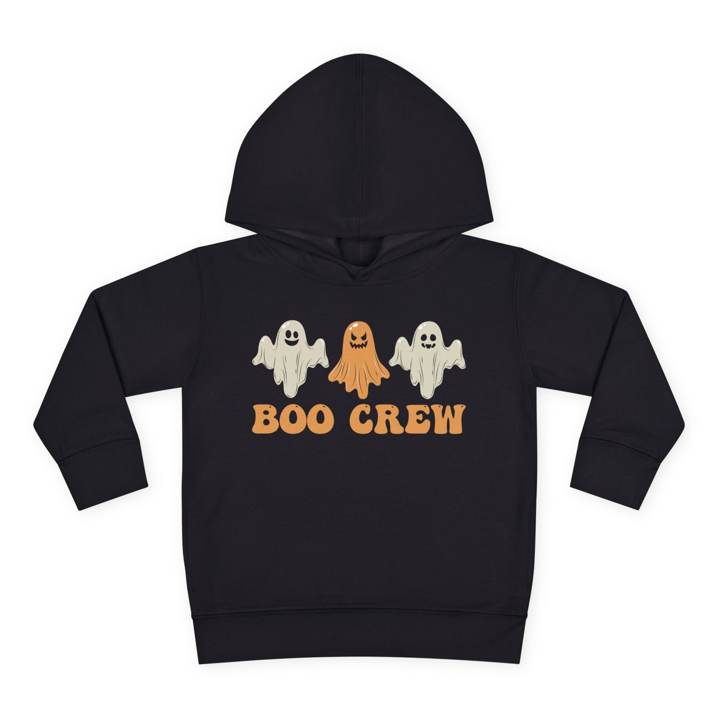 Boo Crew Friends Toddler Pullover Fleece Hoodie, Fall Gift for Kids, Halloween School Sweatshirt and Hoodie, Fall Toddler Hoodie