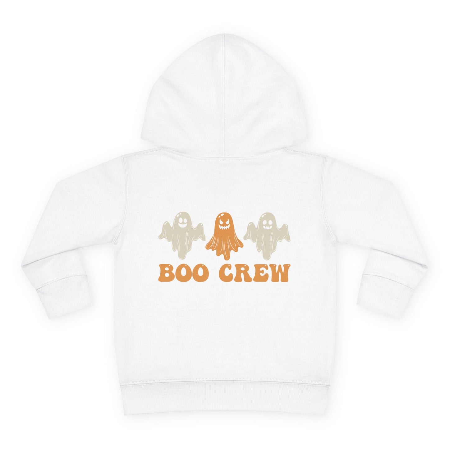 Boo Crew Friends Toddler Pullover Fleece Hoodie, Fall Gift for Kids, Halloween School Sweatshirt and Hoodie, Fall Toddler Hoodie