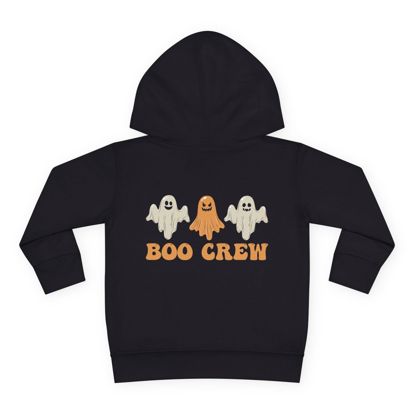 Boo Crew Friends Toddler Pullover Fleece Hoodie, Fall Gift for Kids, Halloween School Sweatshirt and Hoodie, Fall Toddler Hoodie