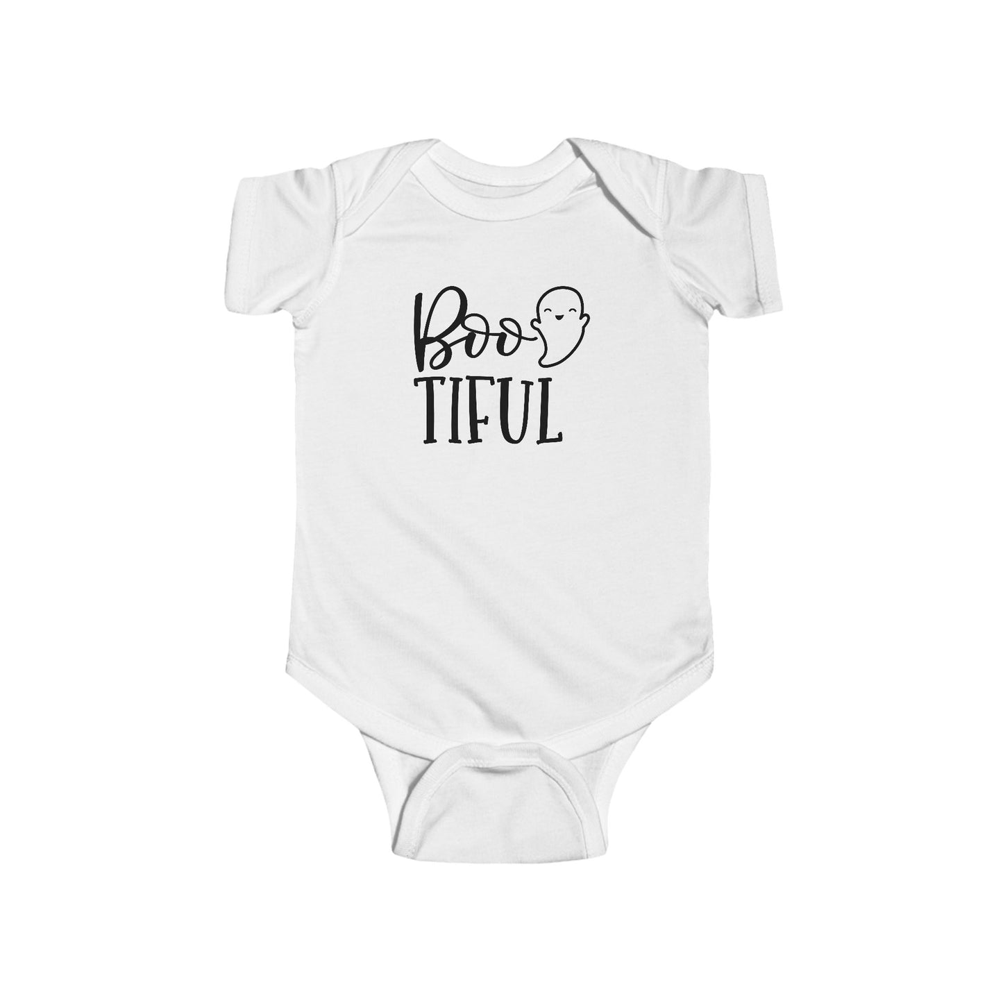 Bootiful Infant Fine Jersey Bodysuit, Cute and Cozy Autumn Baby Onesie, Fall Bodysuit Baby Shower Gift