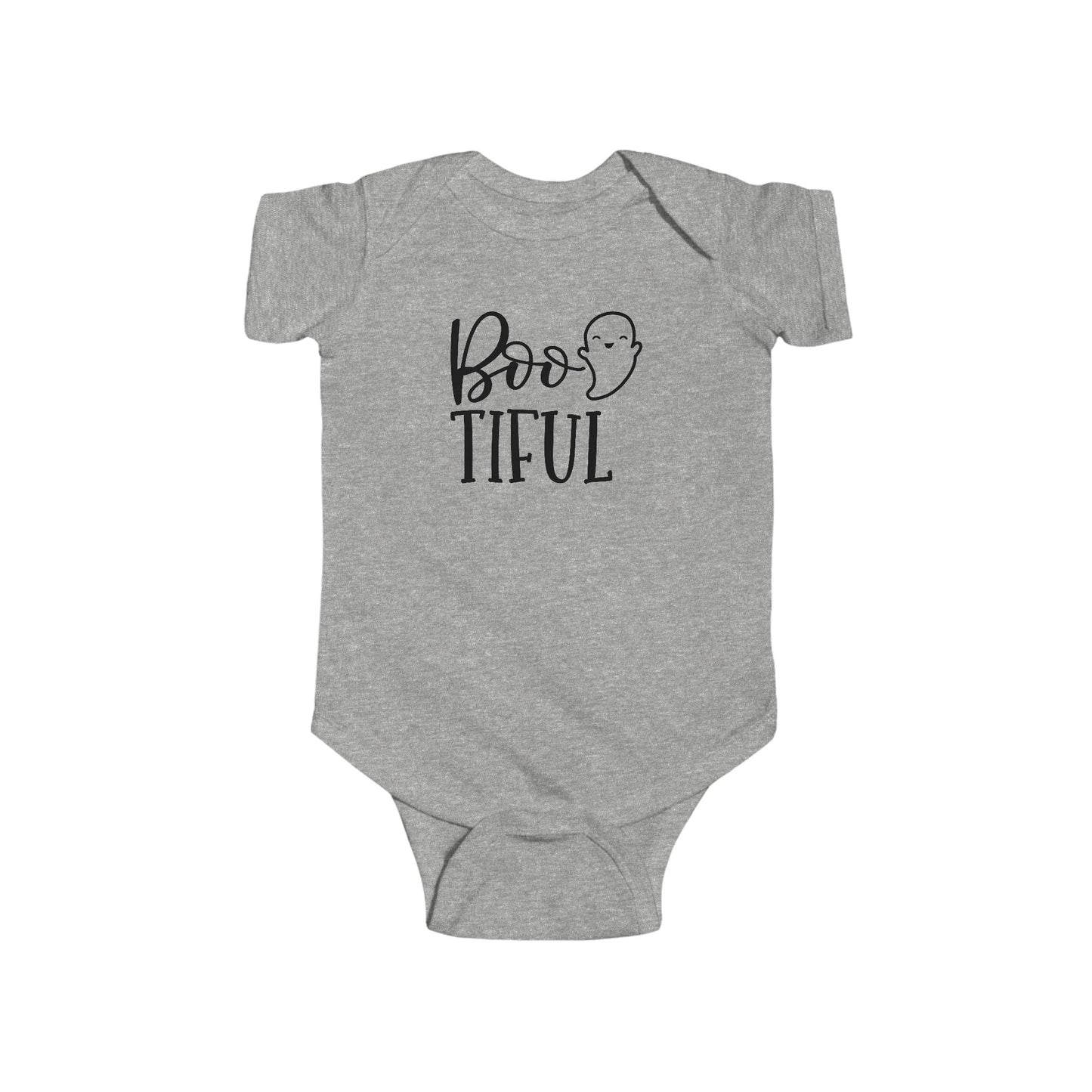 Bootiful Infant Fine Jersey Bodysuit, Cute and Cozy Autumn Baby Onesie, Fall Bodysuit Baby Shower Gift