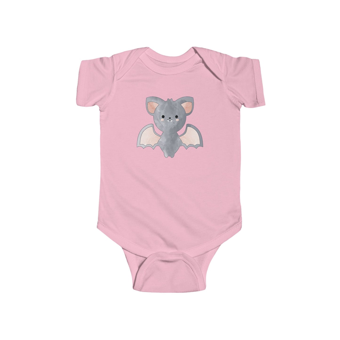 Watercolor Halloween Bat Infant Fine Jersey Bodysuit, Cute Baby Bat Fall Onesie, Bats Halloween Baby Onsie Gift