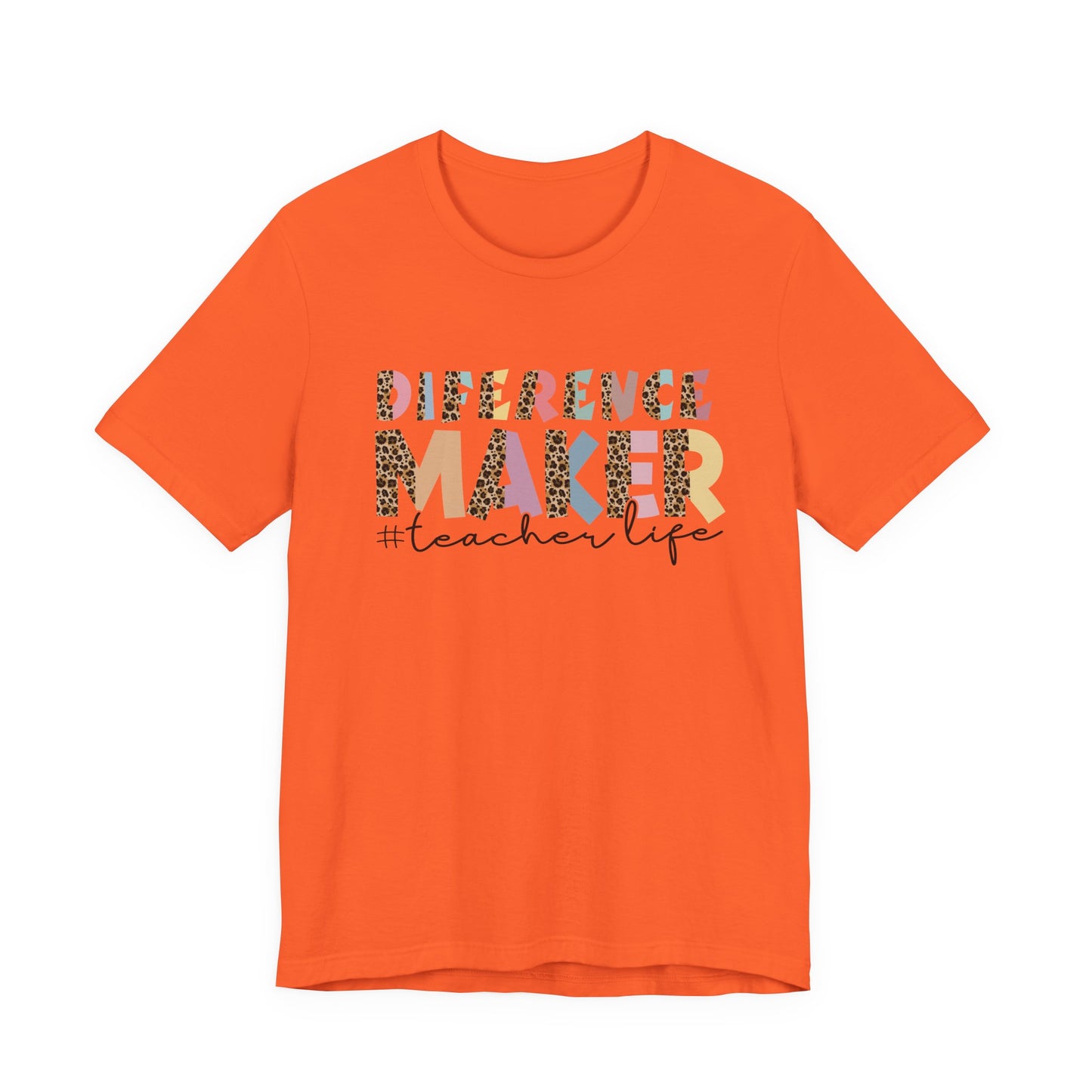 Unisex Jersey Short Sleeve Tee