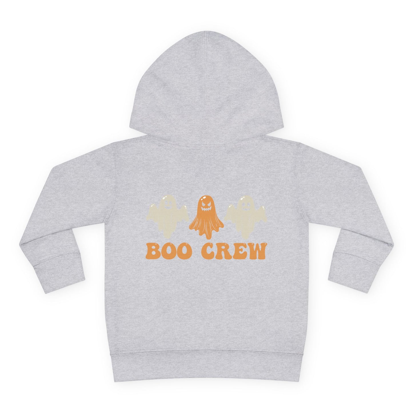 Boo Crew Friends Toddler Pullover Fleece Hoodie, Fall Gift for Kids, Halloween School Sweatshirt and Hoodie, Fall Toddler Hoodie