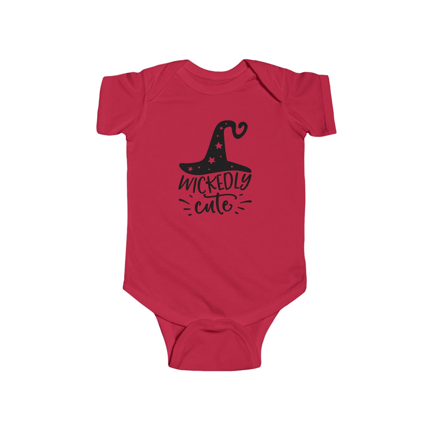 Wickedly Cute Infant Fine Jersey Bodysuit, Cute Baby Halloween Onsie, Autumn Themed Gift for Baby, Fall Baby Vibes