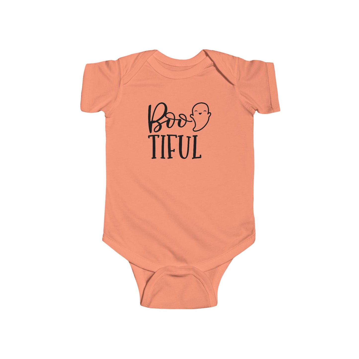 Bootiful Infant Fine Jersey Bodysuit, Cute and Cozy Autumn Baby Onesie, Fall Bodysuit Baby Shower Gift